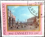 Stamps Italy -  Intercambio 0,20 usd 50 l. 1968