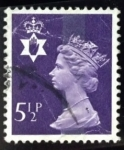 Stamps United Kingdom -  Isabel II Irlanda del Norte