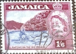 Sellos del Mundo : America : Jamaica : Intercambio crxf 0,20 usd 1 sh. 6 p. 1956