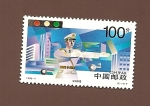 Stamps China -  Policia de Tráfico