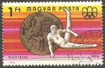 Stamps Hungary -  Medallero de los Juegos Olímpicos de Montreal 