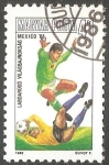 Sellos de Europa - Hungr�a -   Copa Mundial de Fútbol de 1986