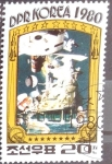 Stamps North Korea -  Intercambio 0,20 usd 20 ch. 1980