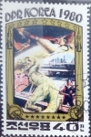 Stamps North Korea -  Intercambio 0,50 usd 40 ch. 1980
