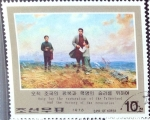 Stamps North Korea -  Intercambio 0,20 usd 10 ch. 1976