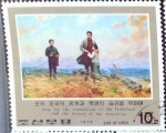 Sellos de Asia - Corea del norte -  Intercambio 0,20 usd 10 ch. 1976