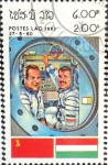 Stamps Laos -  Intercambio 0,40 usd 2 k. 1983
