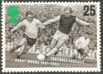 Stamps United Kingdom -  Legendas del Fooball- Bobby Moore