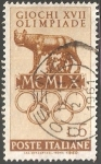 Stamps Italy -  Juegos de la XVII Olimpiada