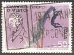 Stamps Italy -  Campeonato Europeo de Atletismo 