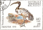 Stamps Madagascar -  Intercambio crxf 0,20 usd 140 fr. 1991