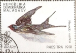 Stamps : Africa : Madagascar :  Intercambio crxf 0,20 usd 40 fr. 1991
