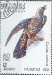 Stamps Madagascar -  Intercambio crxf 0,20 usd 60 fr. 1991