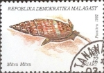 Stamps Madagascar -  Intercambio crxf 0,20 usd 60 fr. 1993