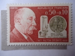 Stamps France -  Químico, Victor Gregnard 1871-1935.