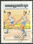 Stamps Cambodia -  Juegos Olímpicos de Los Ángeles 1984 