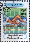 Stamps Madagascar -  Intercambio 0,70 usd 640 fr. 1995