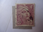 Stamps France -  Marianne de Gardon