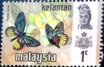 Stamps Malaysia -  Intercambio m1b 0,30 usd 1 cent. 1971