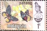 Stamps Malaysia -  Intercambio 0,30 usd 1 cent. 1971