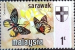 Stamps : Asia : Malaysia :  Intercambio m1b 0,85 usd 1 cent. 1971