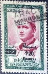 Stamps Morocco -  Intercambio jxi 0,25 usd 1,20 ptas. 1957