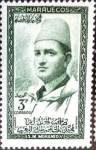 Stamps : Africa : Morocco :  Intercambio jxi 0,35 usd 3 ptas. 1957