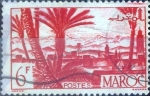 Stamps Morocco -  Intercambio 0,20 usd 6 fr. 1947