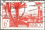 Sellos de Africa - Marruecos -  Intercambio 0,20 usd 6 fr. 1947