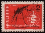 Stamps Argentina -  Malaria