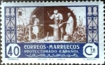 Stamps : Europe : Spain :  Intercambio 0,20 usd 40 cent. 1946