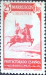 Stamps Spain -  Intercambio jxi 0,60 usd 25 cent. 1940