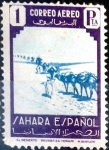 Stamps Spain -  Intercambio jxi 0,20 usd 1,00 ptas. 1943