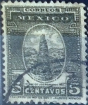 Stamps Mexico -  Intercambio 0,20 usd 5 cent. 1934