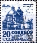 Stamps Mexico -  Intercambio 0,20 usd 20 cent. 1950