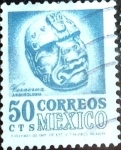 Stamps Mexico -  Intercambio 0,20 usd 50 cent. 1975
