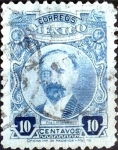 Stamps Mexico -  Intercambio 0,25 usd 10 cent. 1917