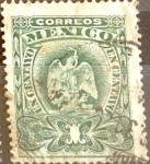 Sellos de America - M�xico -  Intercambio 0,35 usd 1 cent. 1899
