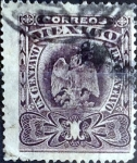 Stamps Mexico -  Intercambio 0,35 usd 1 cent. 1903