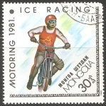 Sellos de Asia - Mongolia -  Ice racing 1981