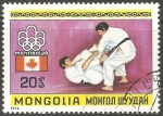 Sellos de Asia - Mongolia -  Juegos Olímpicos de Montreal 1976