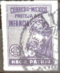 Stamps Mexico -  Intercambio 0,20 usd 1 cent. 1929