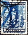 Stamps Mexico -  Intercambio 0,20 usd 15 cent. 1933