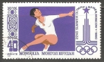 Sellos de Asia - Mongolia -  Juegos Olímpicos de Moscú 1980 