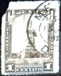 Stamps Mexico -  Intercambio 0,20 usd 1 cent. 1925