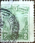 Sellos de America - Mxico -  Intercambio 0,20 usd 2 cent. 1915