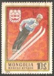 Sellos de Asia - Mongolia -  Juegos Olímpicos de Innsbruck 1976