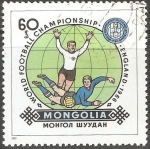 Stamps Mongolia -  Copa Mundial de Fútbol de 1966