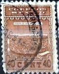 Stamps : America : Mexico :  Intercambio 0,20 usd 40 cent. 1934