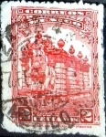Stamps : America : Mexico :  Intercambio 0,20 usd 2 cent. 1923